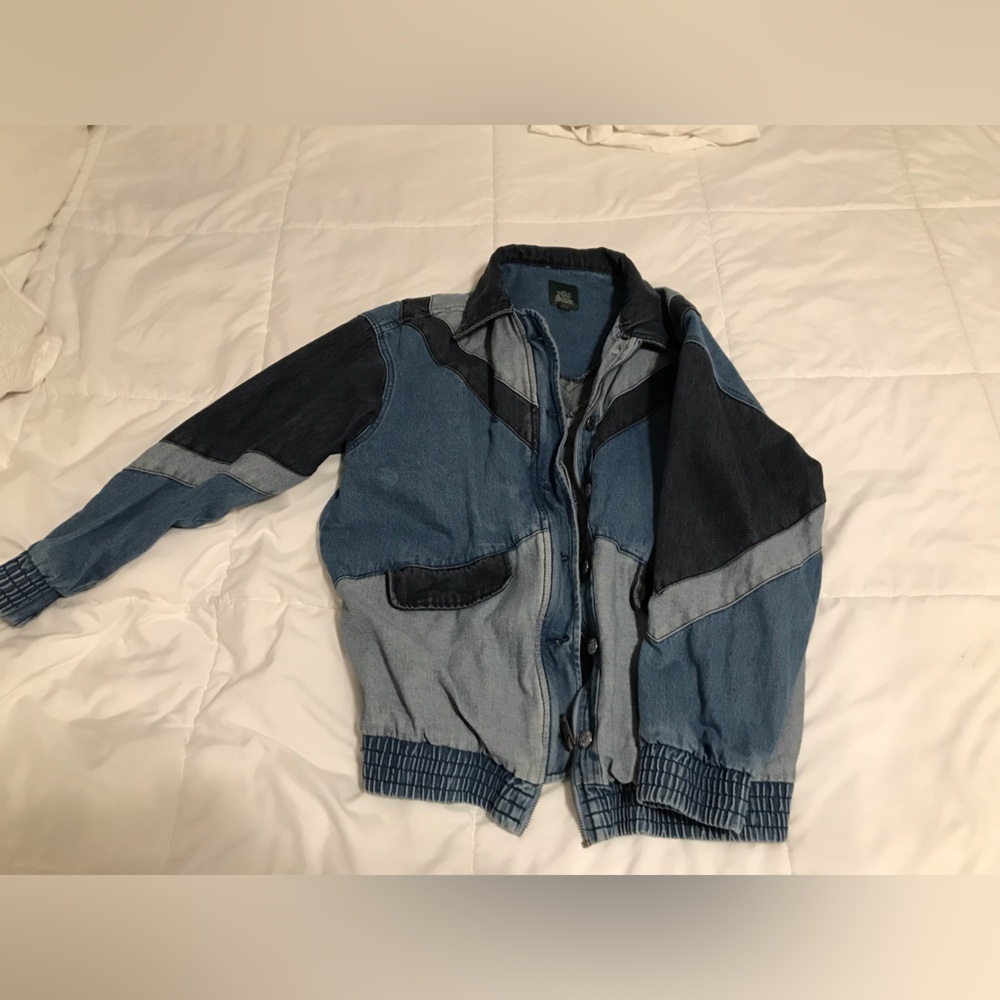 wild fable Jean bomber jacket